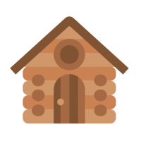 pictogramme d'une cabane